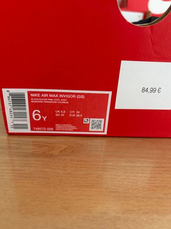 Used Nike Air Max Invigor GS bike — image 10 of 10
