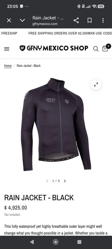 Used GFNY Mexico Jacket 2024 bike — image 11 of 12