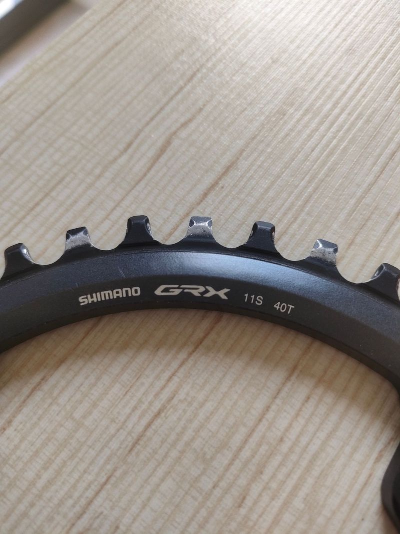 Used Shimano GRX 40T Chainring 11 speed 2025 Drivetrain & Pedals