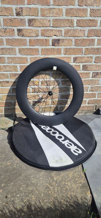 Aerocoach, AEOX® ESTOC 4 Spoke Carbon Track Wheel 100mm