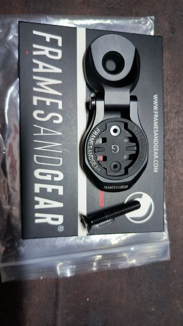 Framesandgear Aero Computer mount Garmin 2026 bike d'occasion — image 2 sur 2