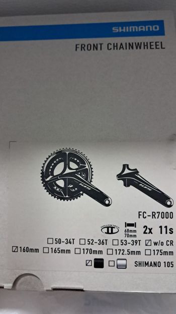 Shimano, 105 Crank
