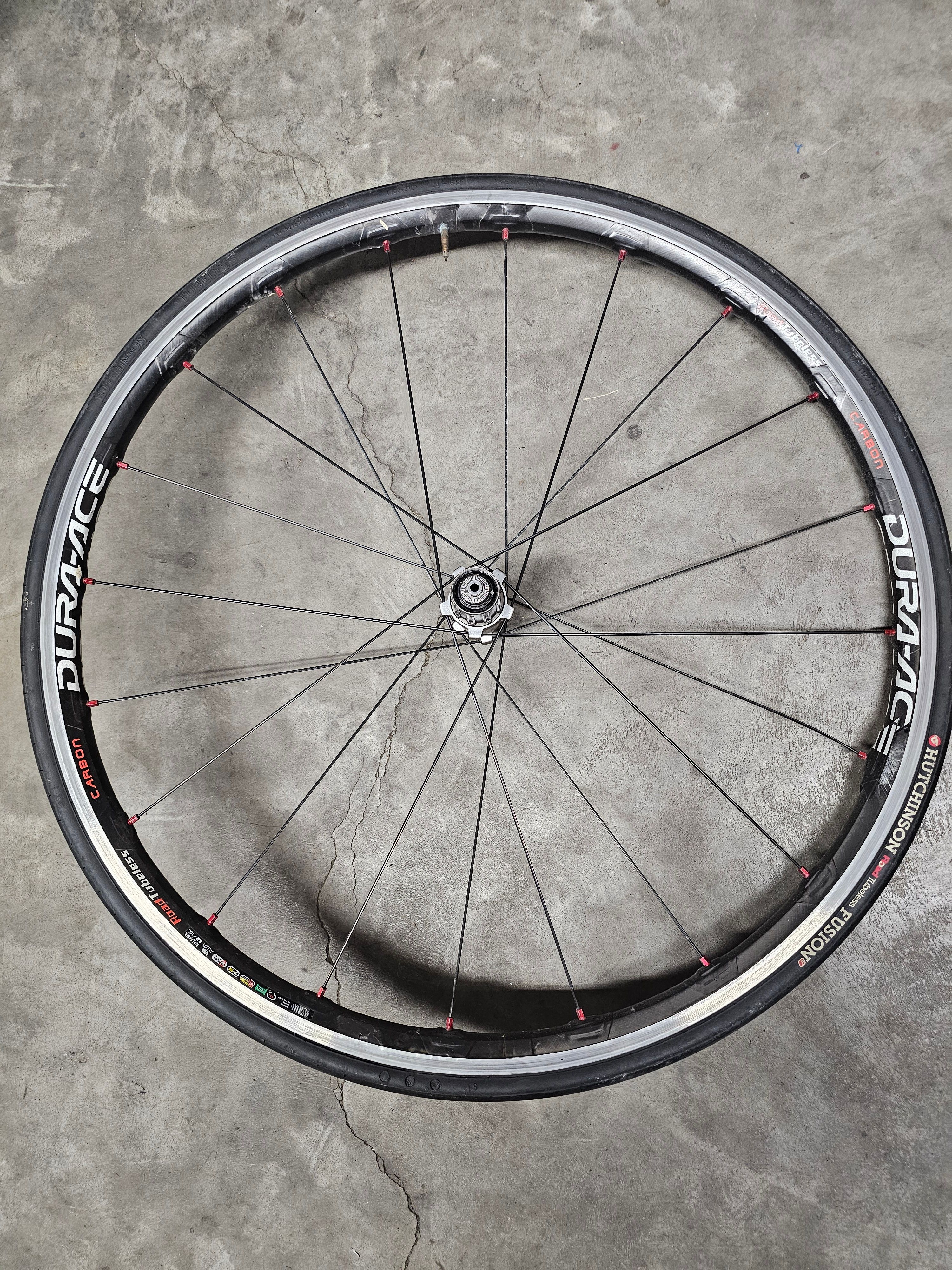 Shimano Dura-Ace - SHIMANO WH-7850-C24-TL WH-7850 ホイール10速 