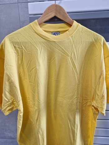 VBL Expansion, T-shirt basique jaune en coton