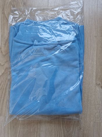 Used La Calaisienne Pull à col rond bleu clair en coton bike — image 11 of 11