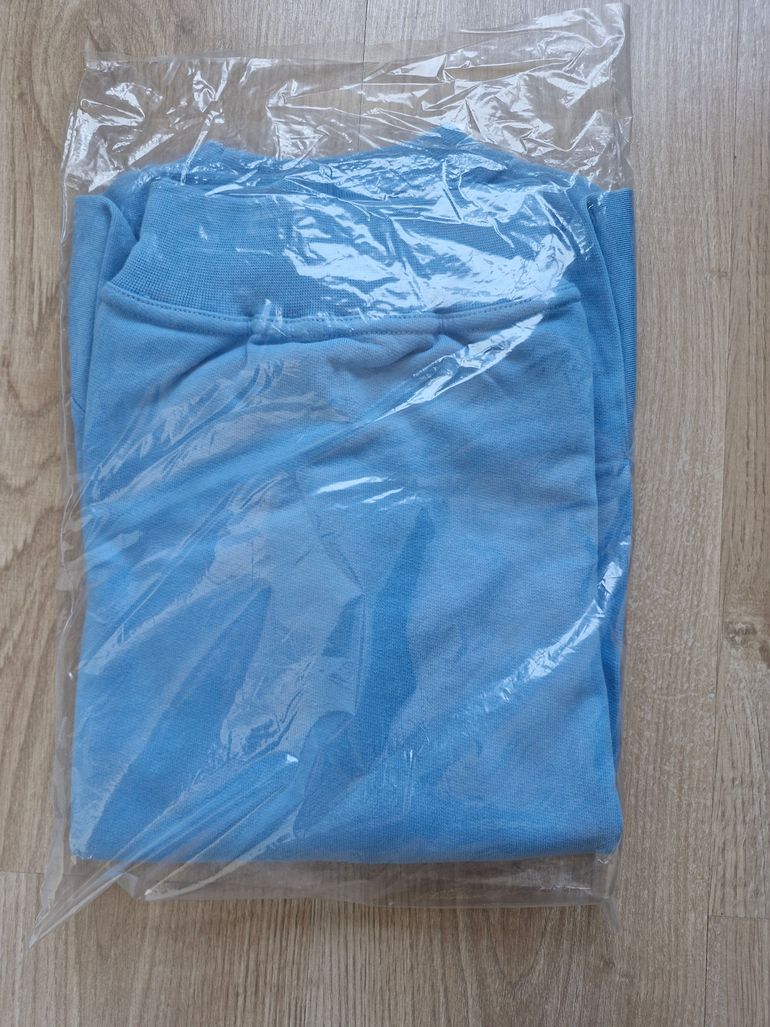 Used La Calaisienne Pull à col rond bleu clair en coton bike — image 11 of 11