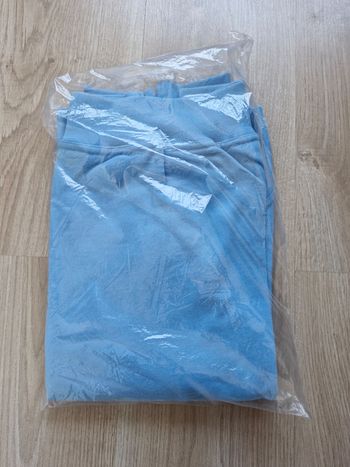 Used La Calaisienne Pull à col rond bleu clair en coton bike — image 9 of 9