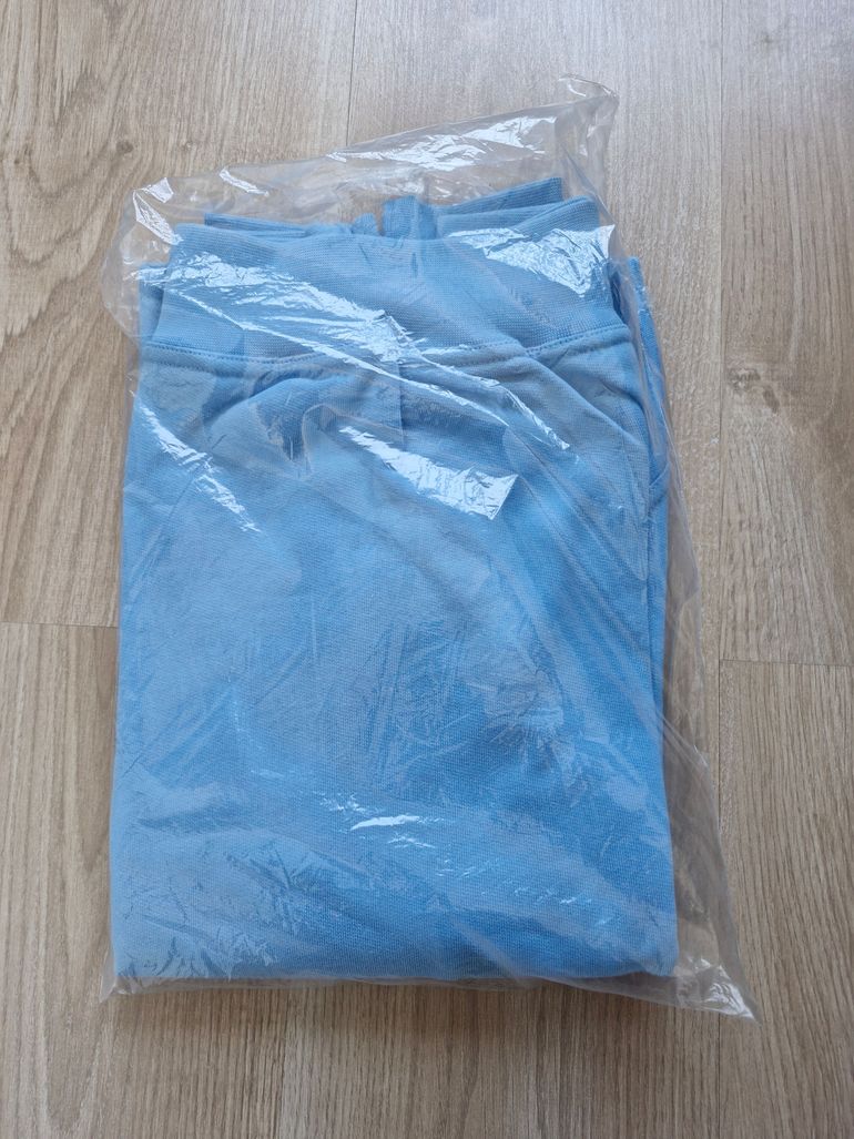 Used La Calaisienne Pull à col rond bleu clair en coton bike — image 9 of 9