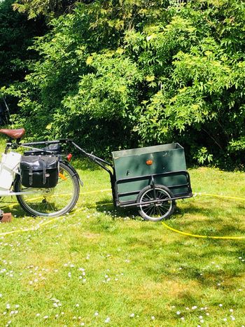 Autre, Remorque vélo équipe pêche
