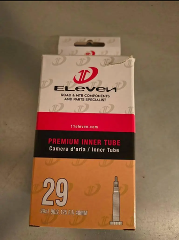Used eleven 29x1.90/2.125 Tube bike — image 1 of 3