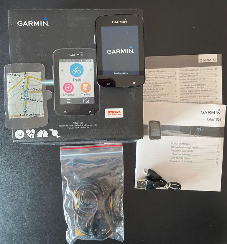 Used Garmin Edge 820 GPS Cycling Computer 2013 bike — image 2 of 5