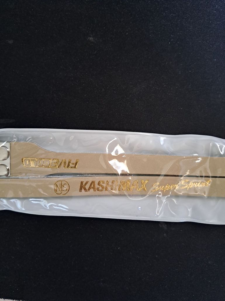 Used kashimax Five Gold Super Sprint Toe Straps bike — image 1 of 2