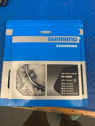 Used Shimano FC-9000 2013 Drivetrain & Pedals