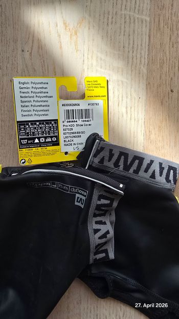 Used Mavic Pro H2O Shoe Cover Black Size L bike — image 2 of 5