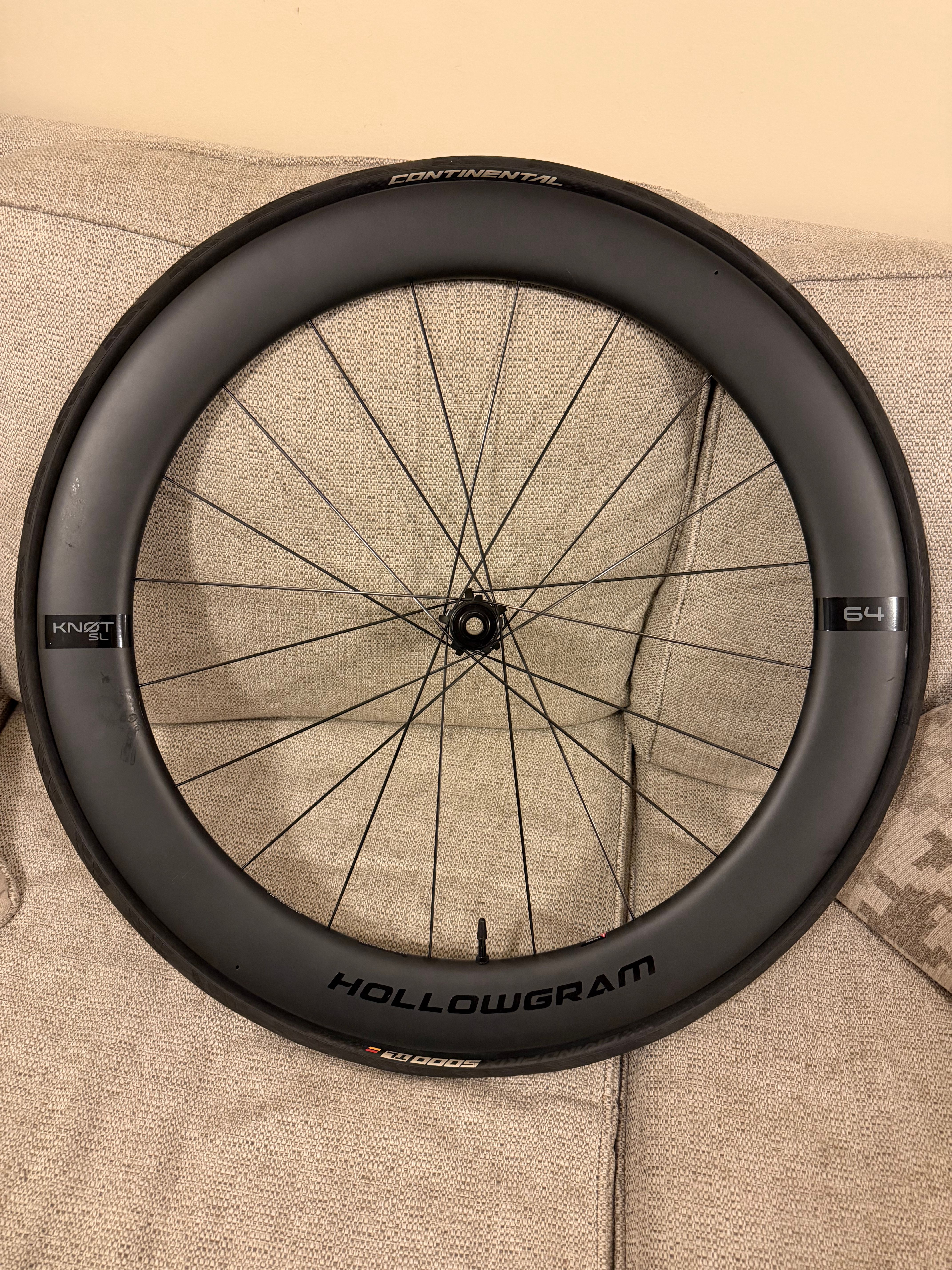 0 SL HollowGram Cannondale KNOT Wheel - Carbon Knot Tubeless