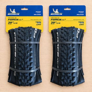 Michelin, Pack 2 Pneus Force XC² 29x2,10" Performance Line TLR Folding