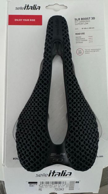 Selle Italia, SLR BOOST 3D KIT CARBONIO SUPERFLOW