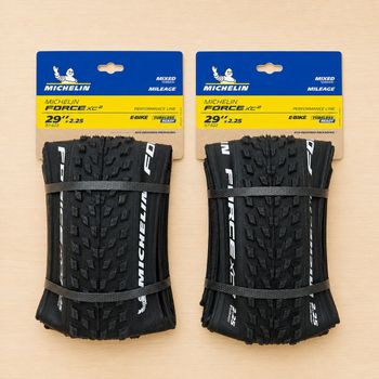 Michelin, Pack 2 Pneus Force XC² 29x2,25" Performance Line TLR Folding