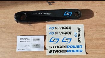 Stages, power meter for shimano 105 175m