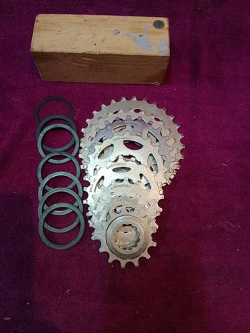 Pacco pignoni Campagnolo, Record OR "NOS"
