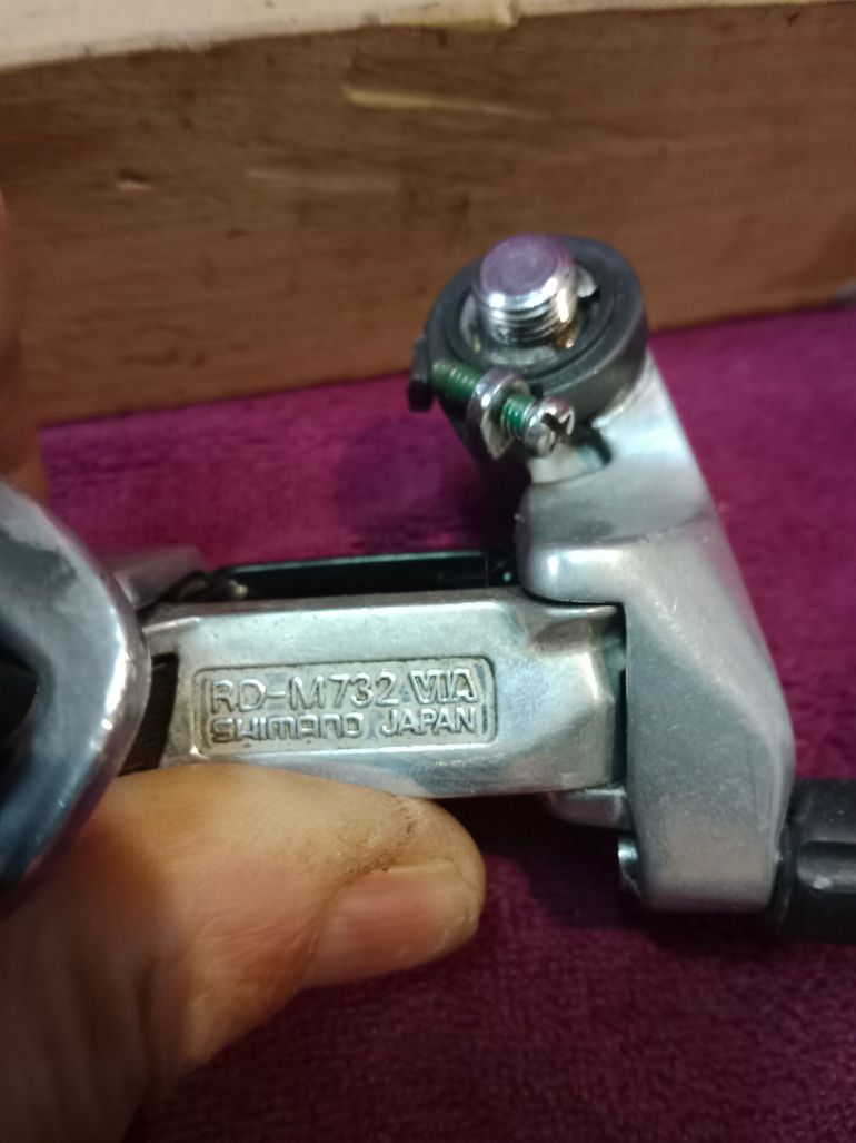 Used Deragliatore posteriore Shimano XT RD-M732 bike — image 5 of 5