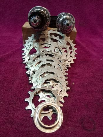 Used Mozzi completi Campagnolo Olympus 36 fori bike — image 9 of 10