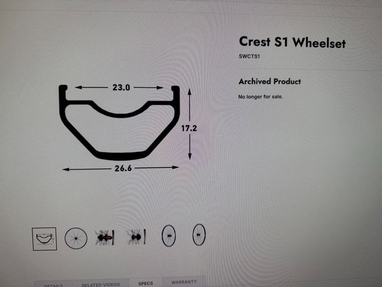 Used Stans Notubes Crest Lefty Ocho 2022 bike — image 7 of 8