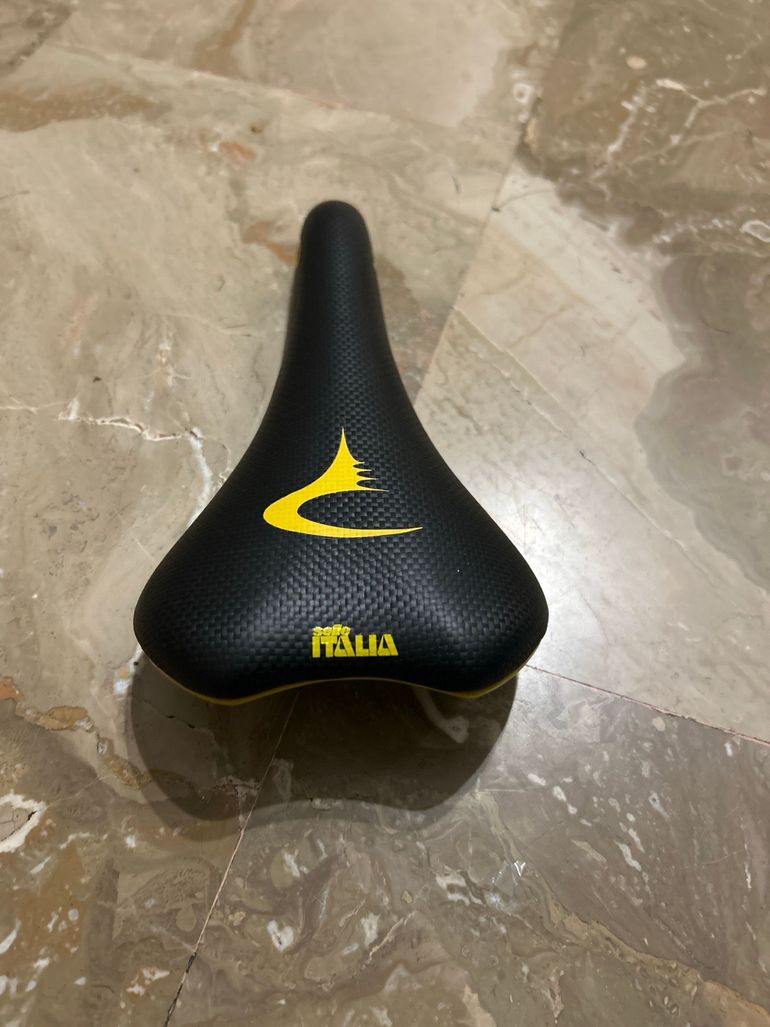 Used Selle Italia Sellino Nero/Giallo 2015 bike — image 6 of 6