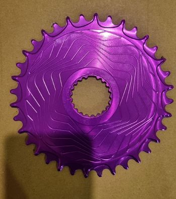 Shimano, 36T Alugear Violet