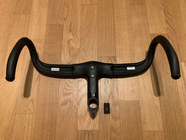 パーツ MOST TALON Aero Compact 1K 400-90 MOst Talon Aero Carbon 1K Integrated Handlebar/S | The Pro's