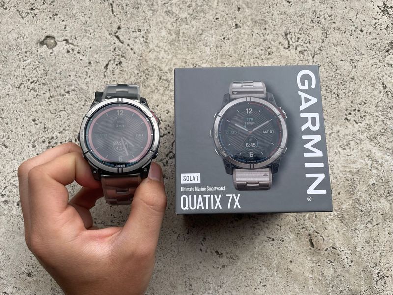 Used Garmin Quatix 7X Solar Electronics