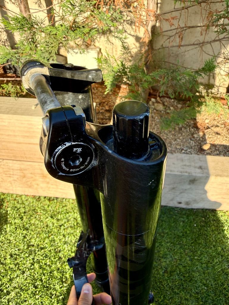 Used Fox 38 Performance Elite Grip 2 29" 160mm 44mm offset 2023 bike — image 5 of 10