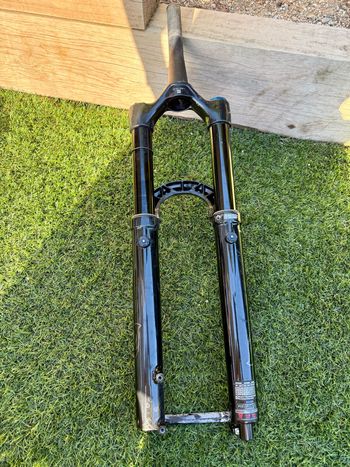 Used Fox 38 Performance Elite Grip 2 29" 160mm 44mm offset 2023 bike — image 4 of 10