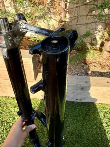 Used Fox 38 Performance Elite Grip 2 29" 160mm 44mm offset 2023 bike — image 6 of 10