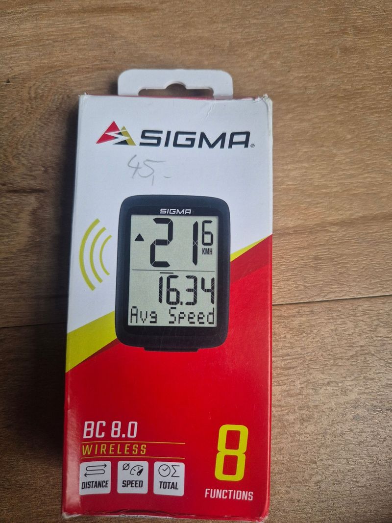 Tweedehands Sigma BC 8.0 Wireless Cycling Accessories