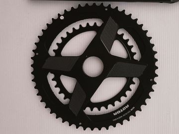 Gebrauchtes Rotor 52-36T Chainring Drivetrain & Pedals