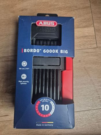ABUS, Bordo Big 6000K/120 Folding Lock