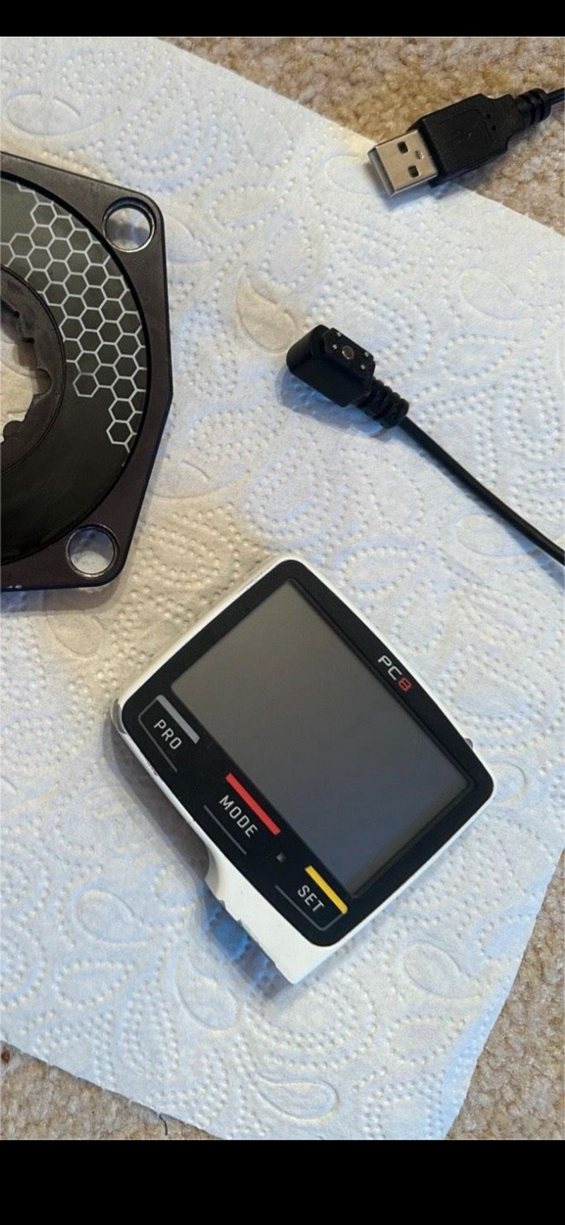 Używany SRM PC8 GPS Bike Computer bike — zdjęcie 1 z 4