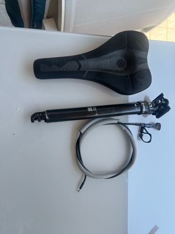 Used OnOff Pija Dropper Seatpost 31.6mm 150mm Saddles & Seatposts