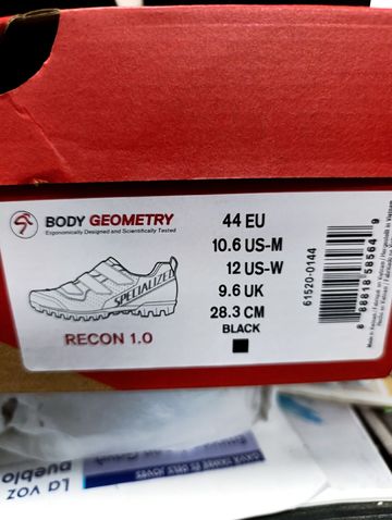 Used Specialized Recon 1 Cycling Shoes