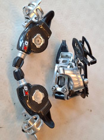 Sram, XO carbone transmission 3x9