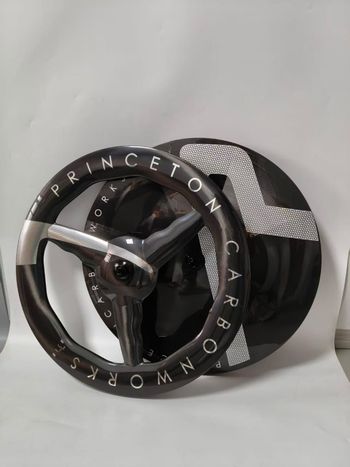Princeton Carbonworks, New Mach 7580 TSV2 front wheel & track special disk