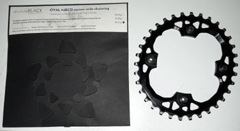 absolute black, corona ovale 34T