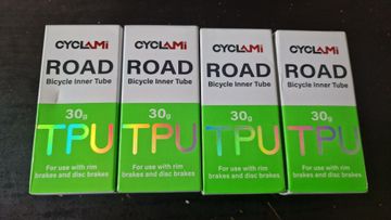 Brugt Cyclami 2xTubo Interno Ulta leve TPU bike — billede 1 af 3