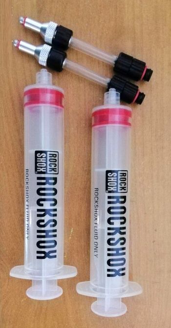 RockShox, Kit de purge Lot de 2 seringue pour Reverb Xloc