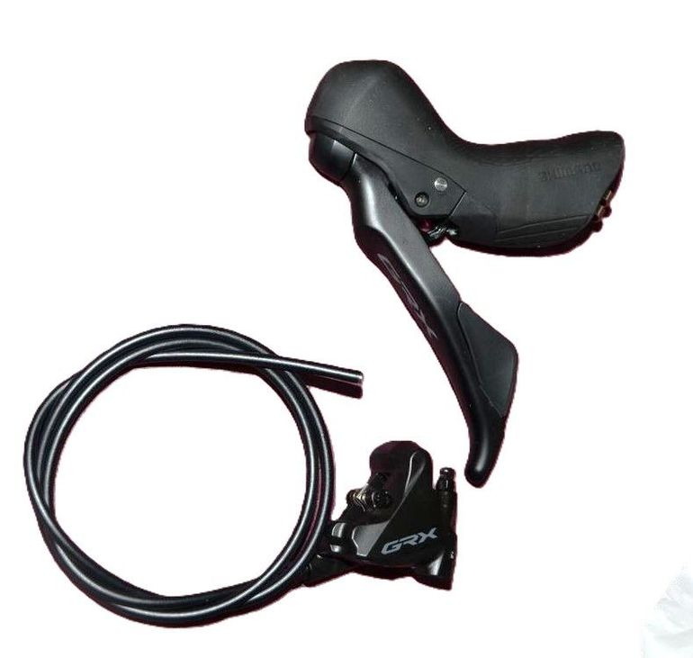 Used Shimano GRX ST-RX600 + BR-RX400 Flat Mount bike — image 1 of 2