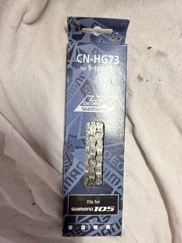 Shimano 105 CN- HG73 2012 Drivetrain & Pedals usato