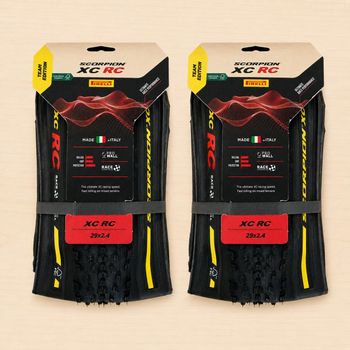 Pirelli, Pack 2 Pneus Scorpion Race XC RC Team Edition 29x2.40 ProWall TLR Folding