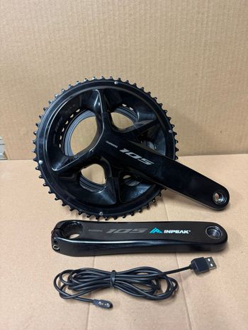 InPeak, powermeter+crankset Shimano 105