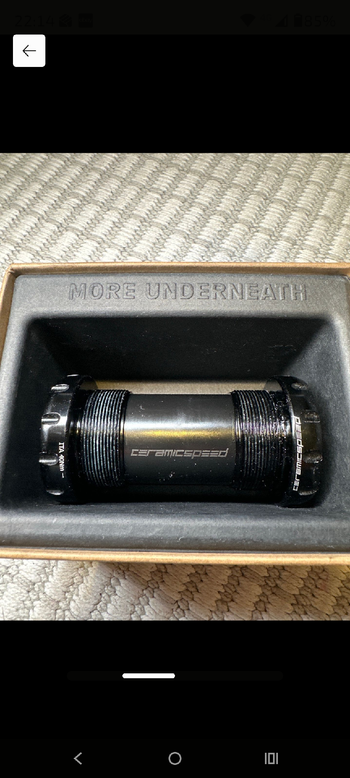 Ceramicspeed, Movimento Centrale